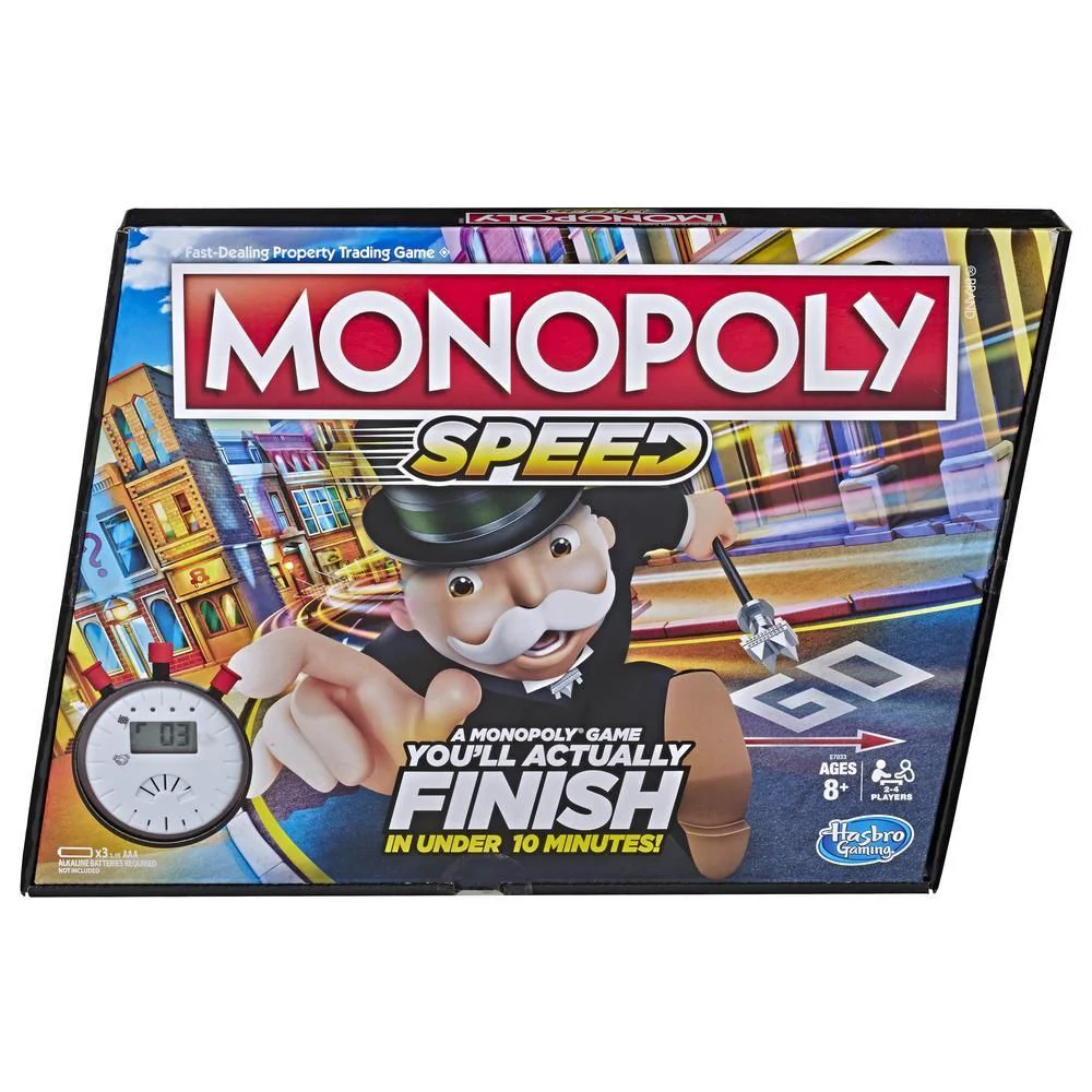 Monopoly Speed Board Game E7033 - Image 3