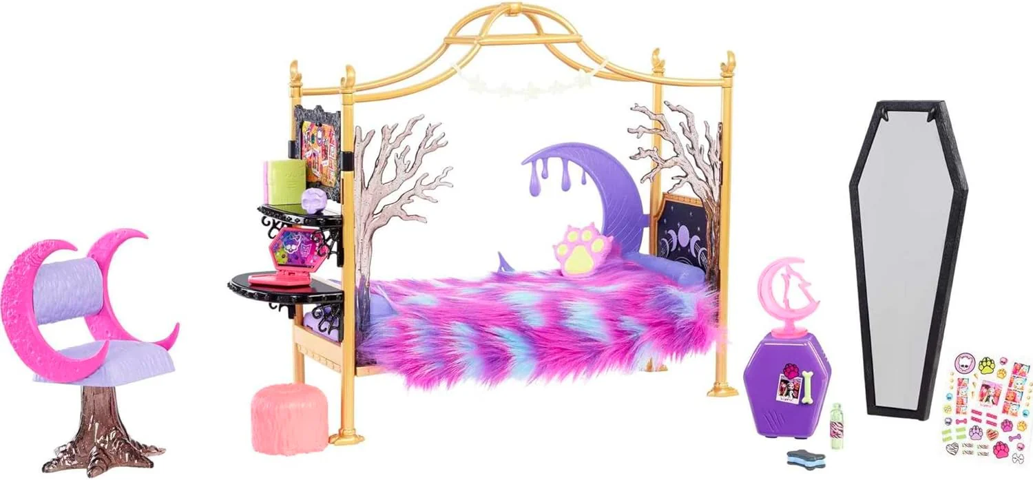 Monster High Clawdeen Bedroom HHK64