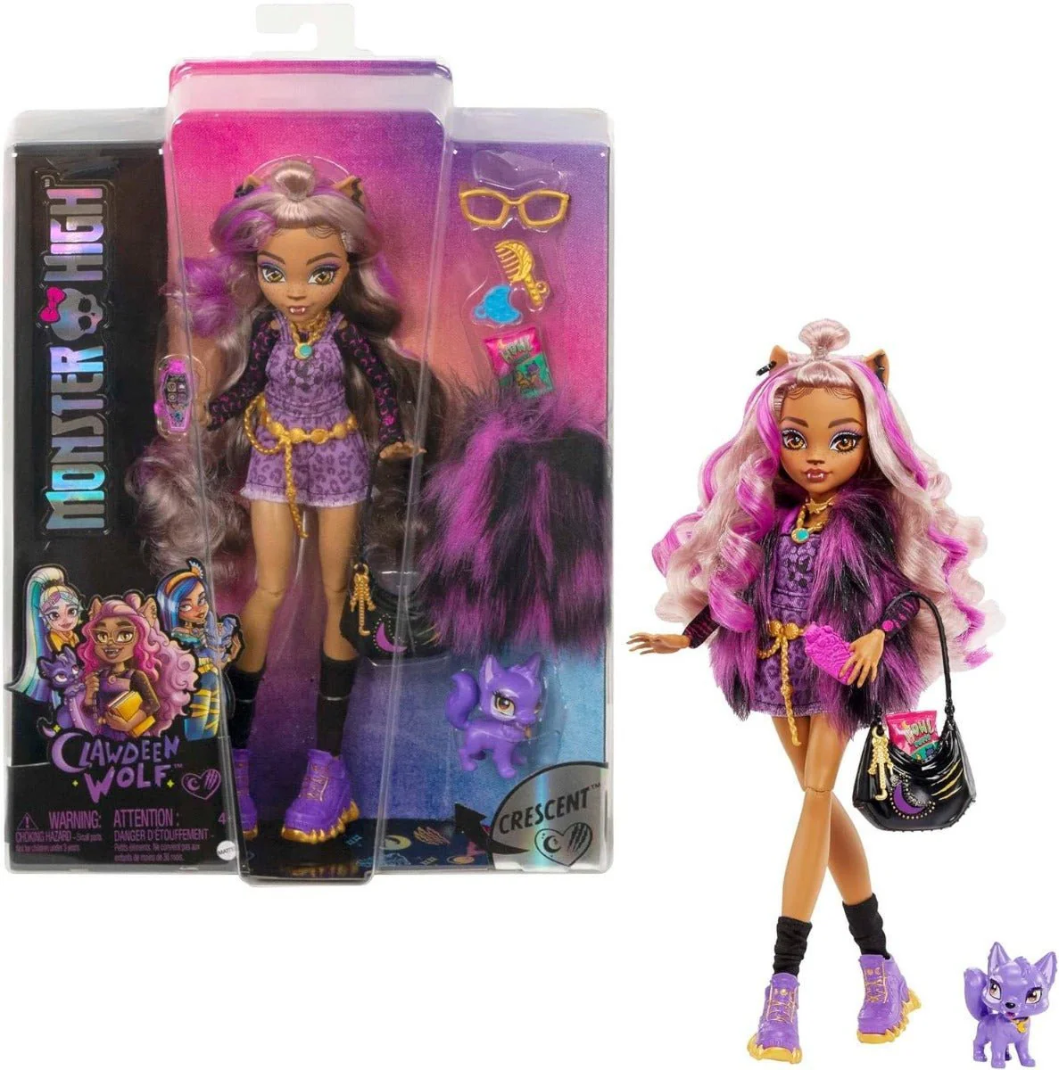 Monster High Core Doll - Clawdeen HHK52 - Image 7