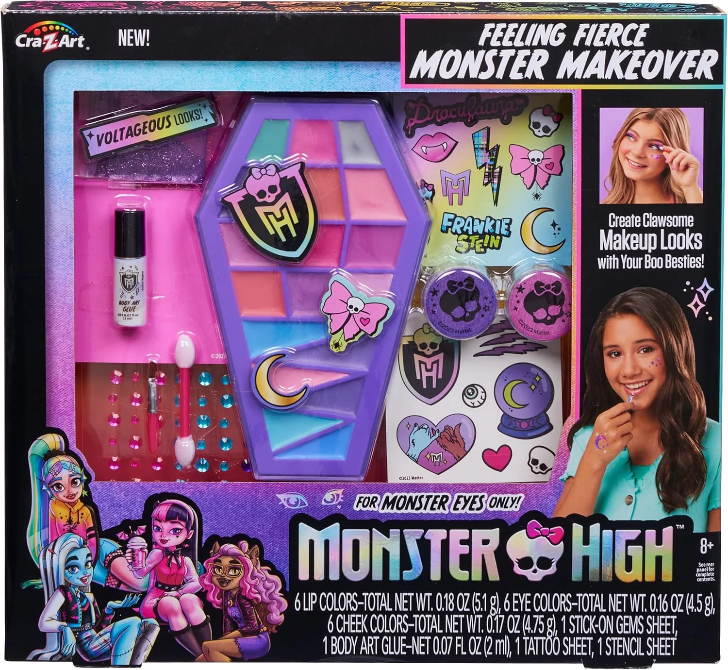 Monster High Feeling Fierce Monster Makeover CA-72208
