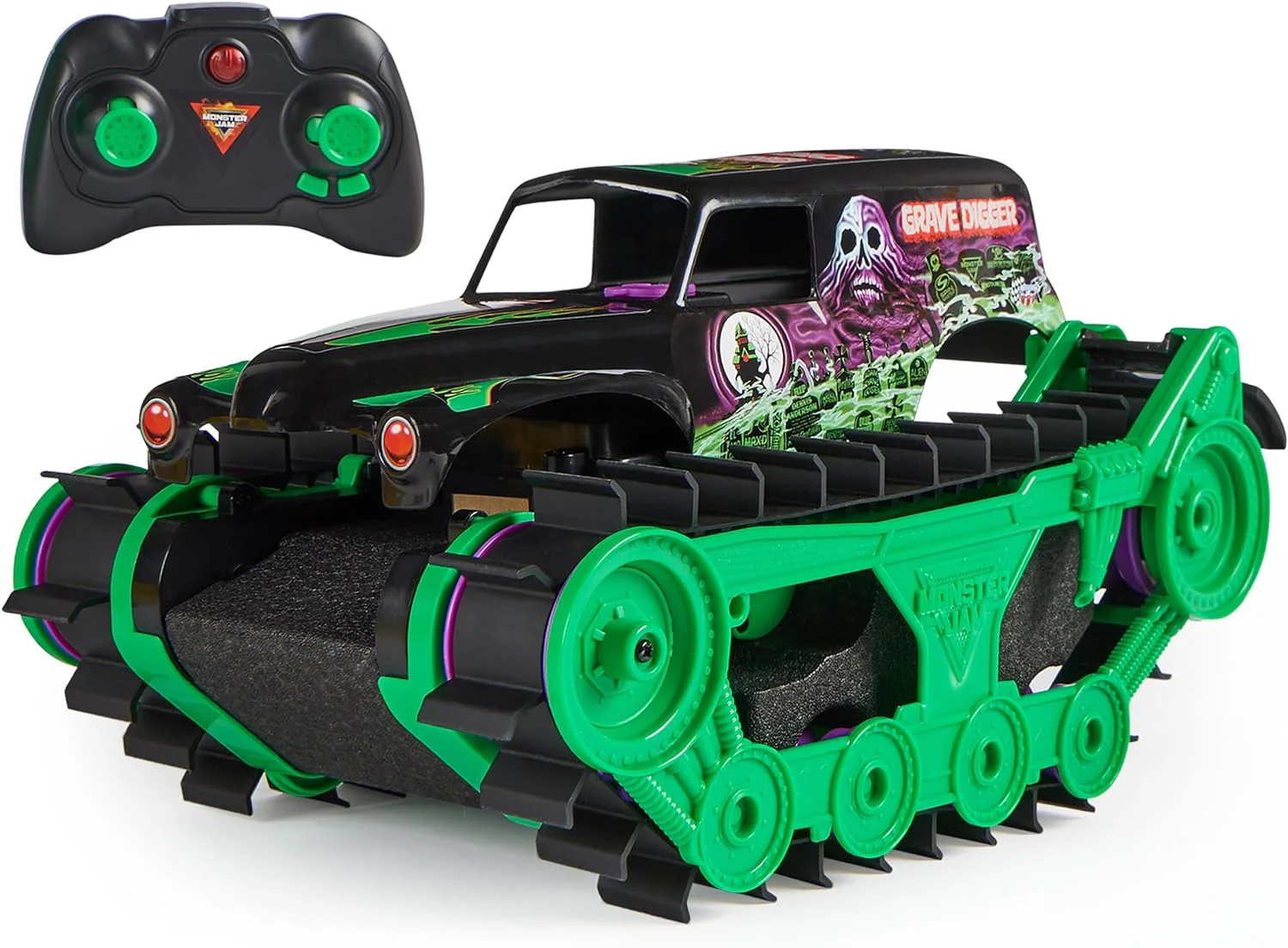 Monster Jam 1:15 RC Grave Digger Trax 6067880