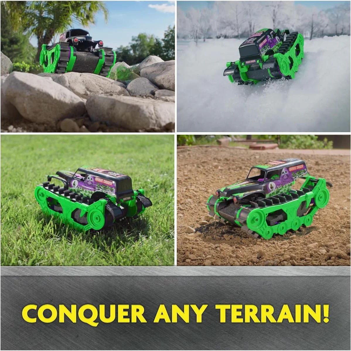 Monster Jam 1:15 RC Grave Digger Trax 6067880 - Image 5
