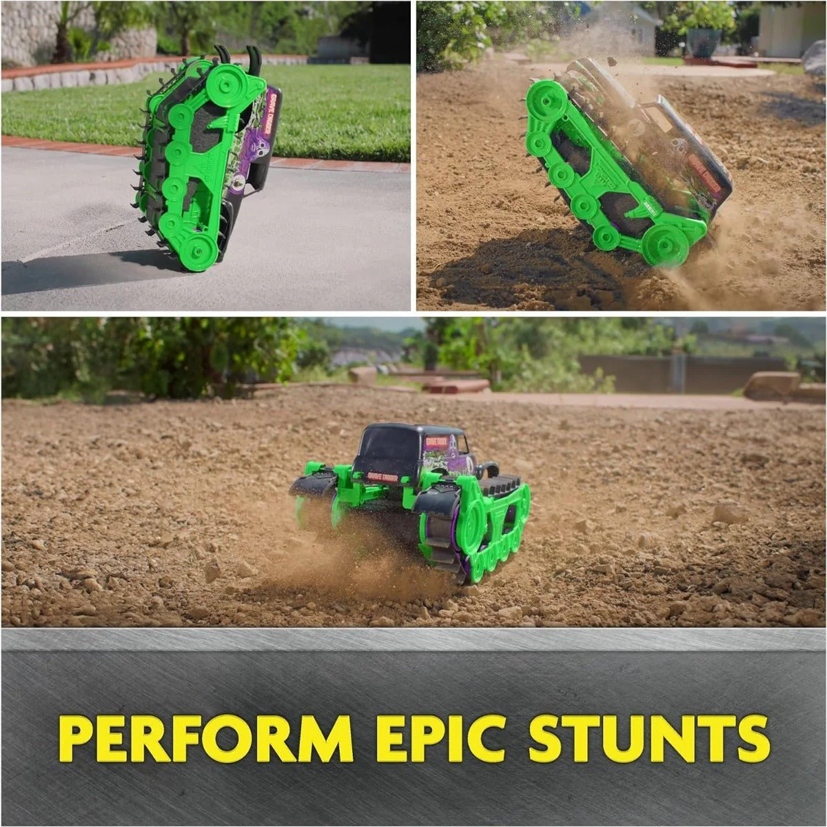 Monster Jam 1:15 RC Grave Digger Trax 6067880 - Image 6