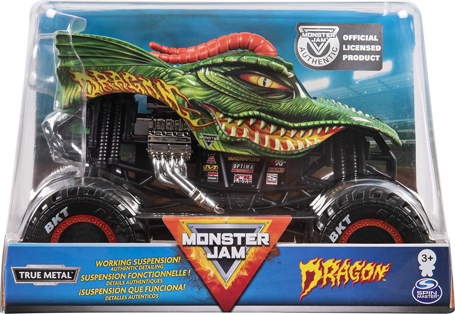 Monster Jam 1-24 Scale Die-Cast Monster Truck Assorted 6056371 - Image 5