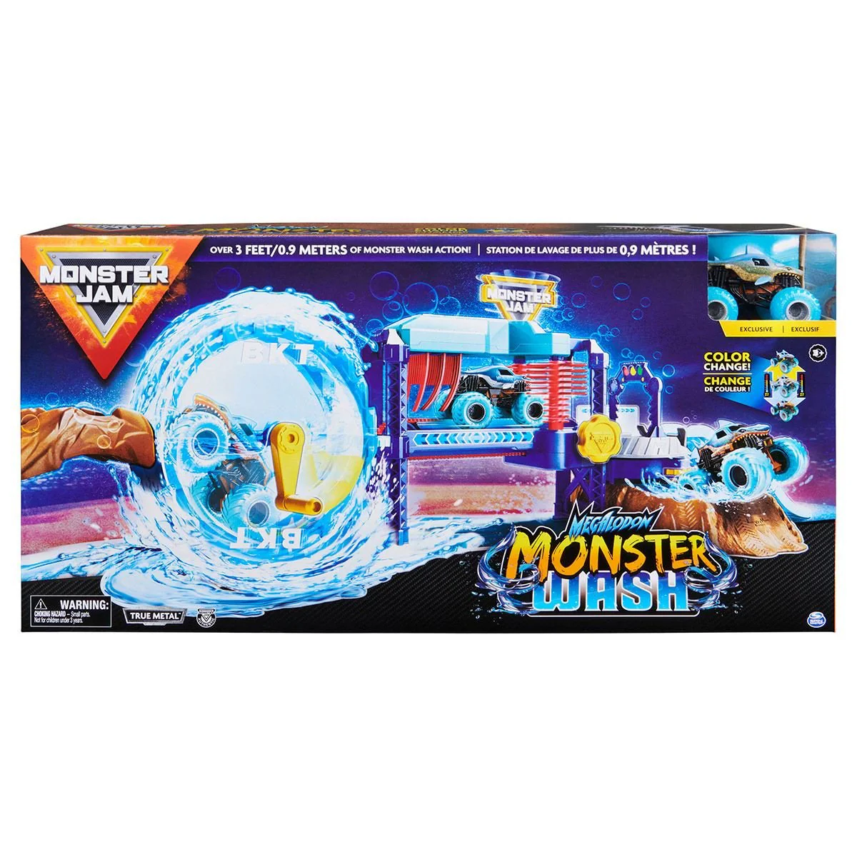 Monster Jam 1:64 Car Wash Playset 6060518