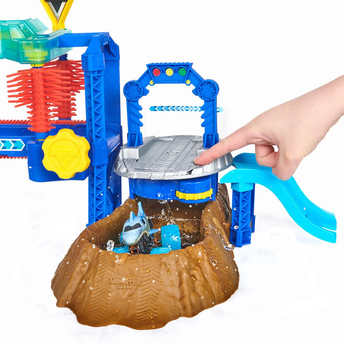 Monster Jam 1:64 Car Wash Playset 6060518 - Image 2