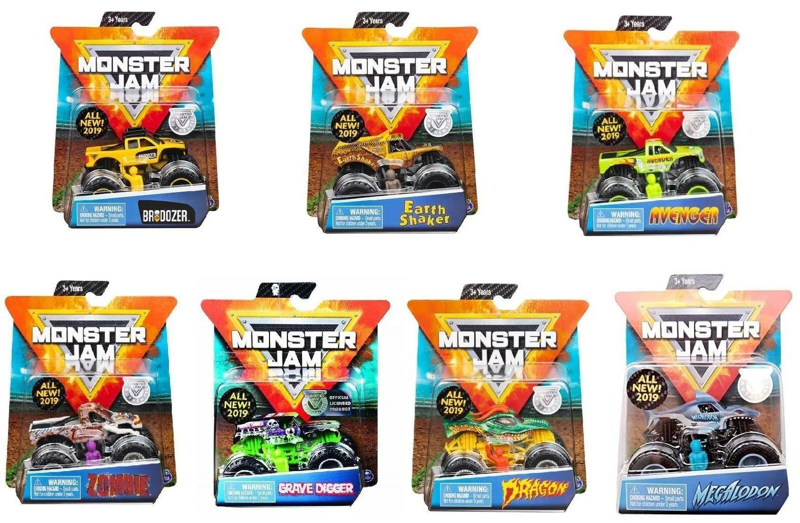 Monster Jam 1-64 Single Pack Assorted 6044941 - Image 3