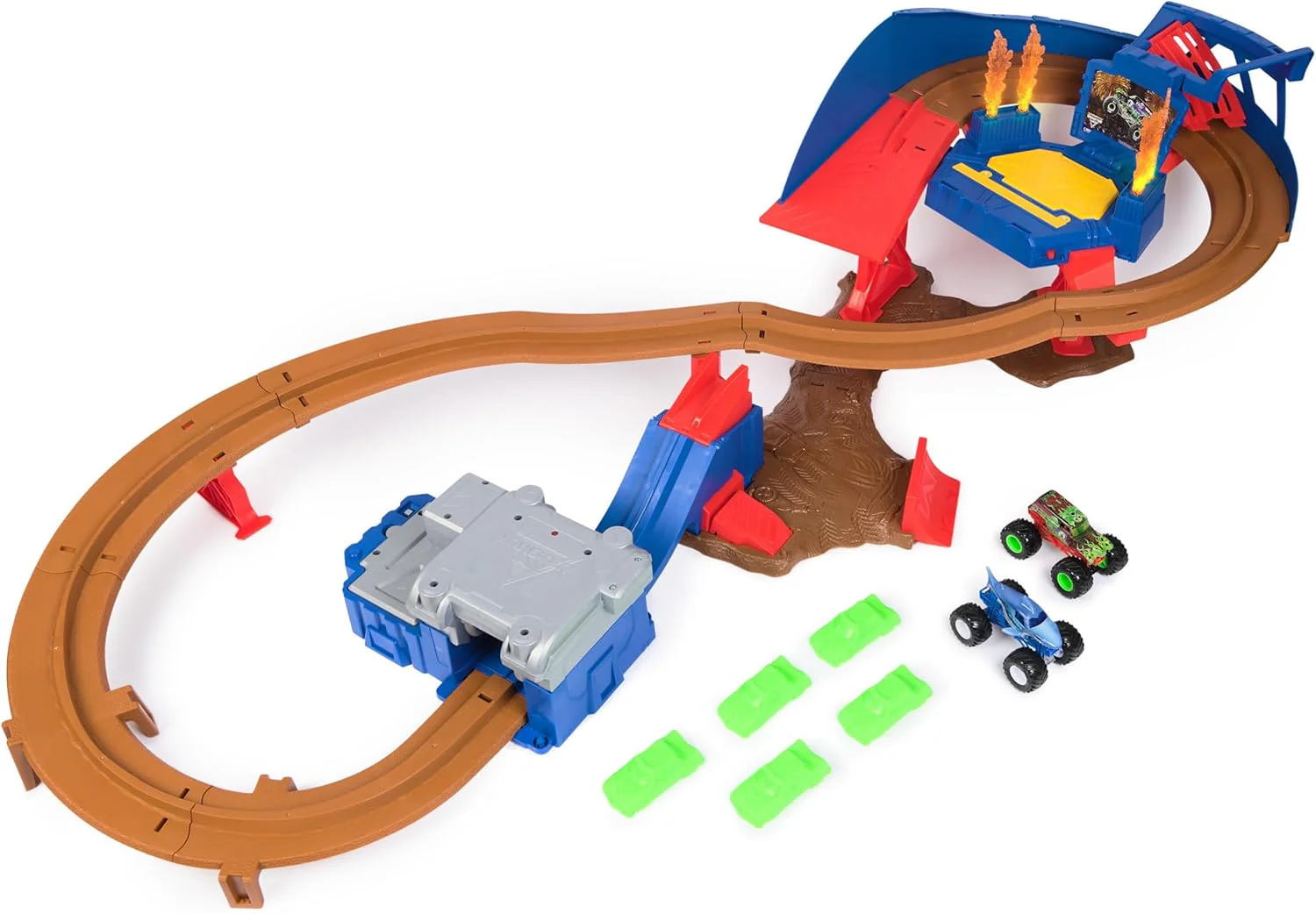 Monster Jam 1:64 Super Charger Speedway - Image 3