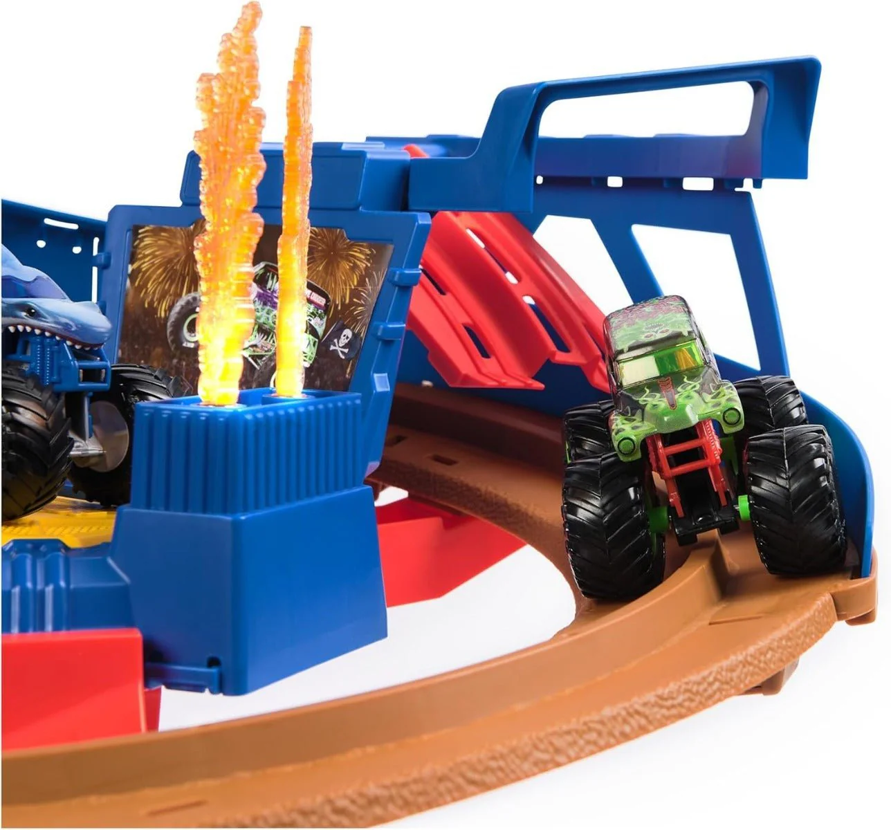 Monster Jam 1:64 Super Charger Speedway - Image 5