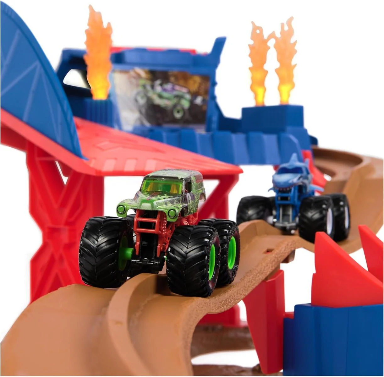 Monster Jam 1:64 Super Charger Speedway - Image 6