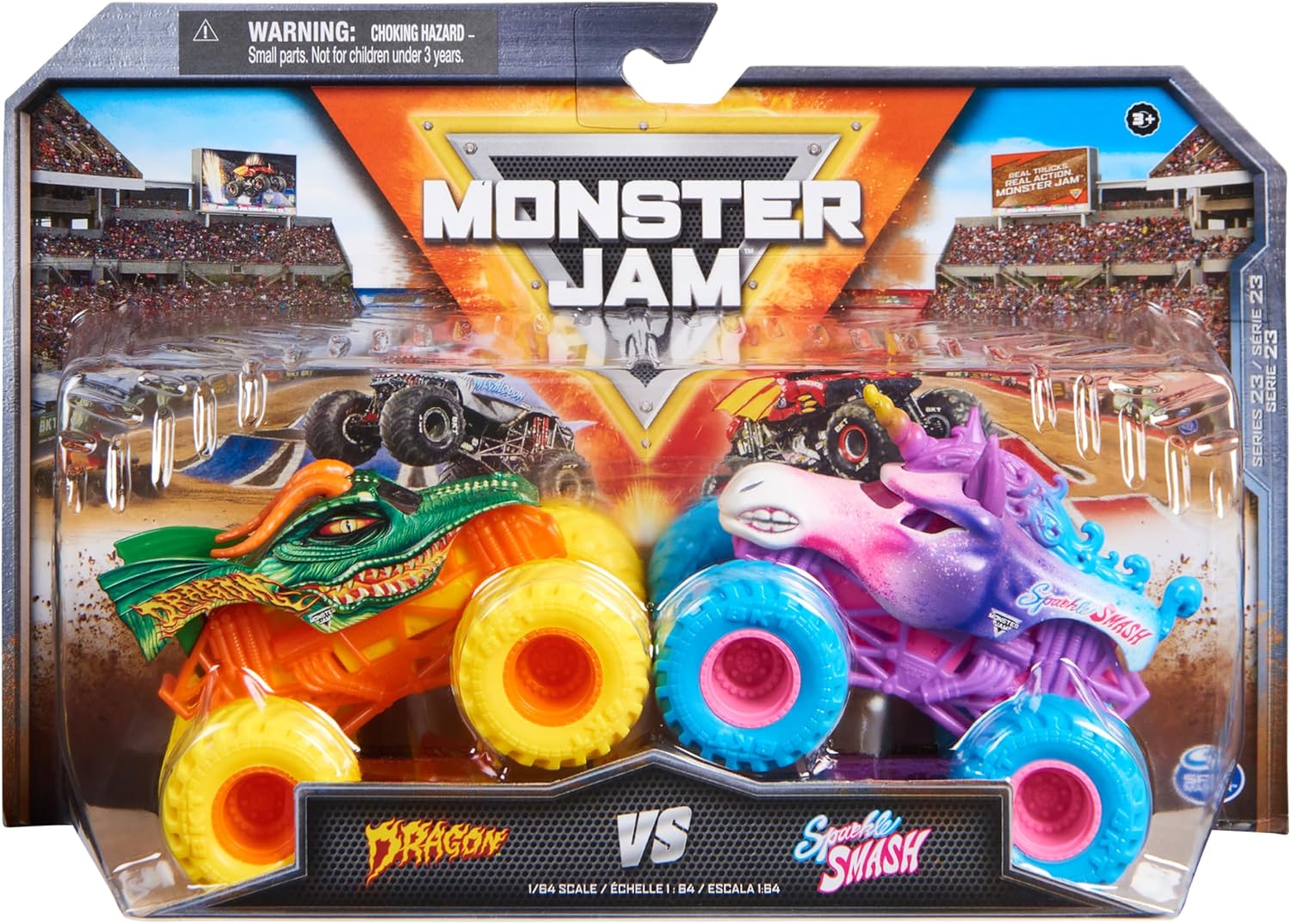Monster Jam 1:64 Vehicles 2-pack 6064128 - Image 7