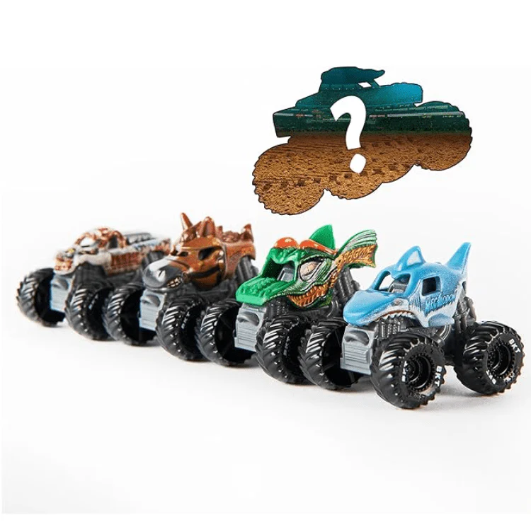 Monster Jam 5 Pack Mini Scale Vehicles 6066965 - Image 3