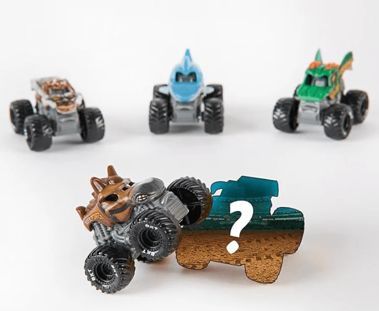 Monster Jam 5 Pack Mini Scale Vehicles 6066965 - Image 4