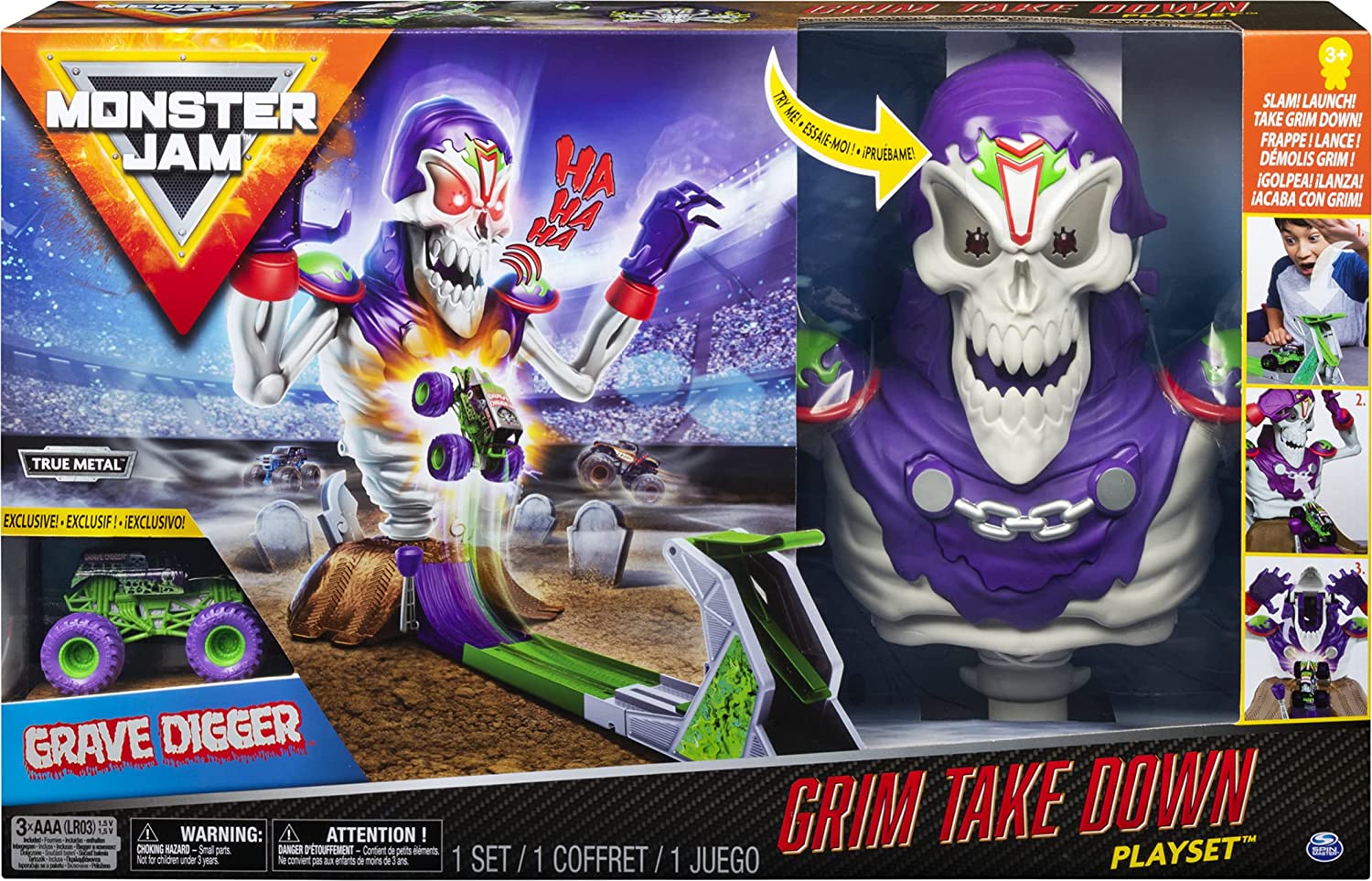 Monster Jam Grim Takedown Playset 6046632