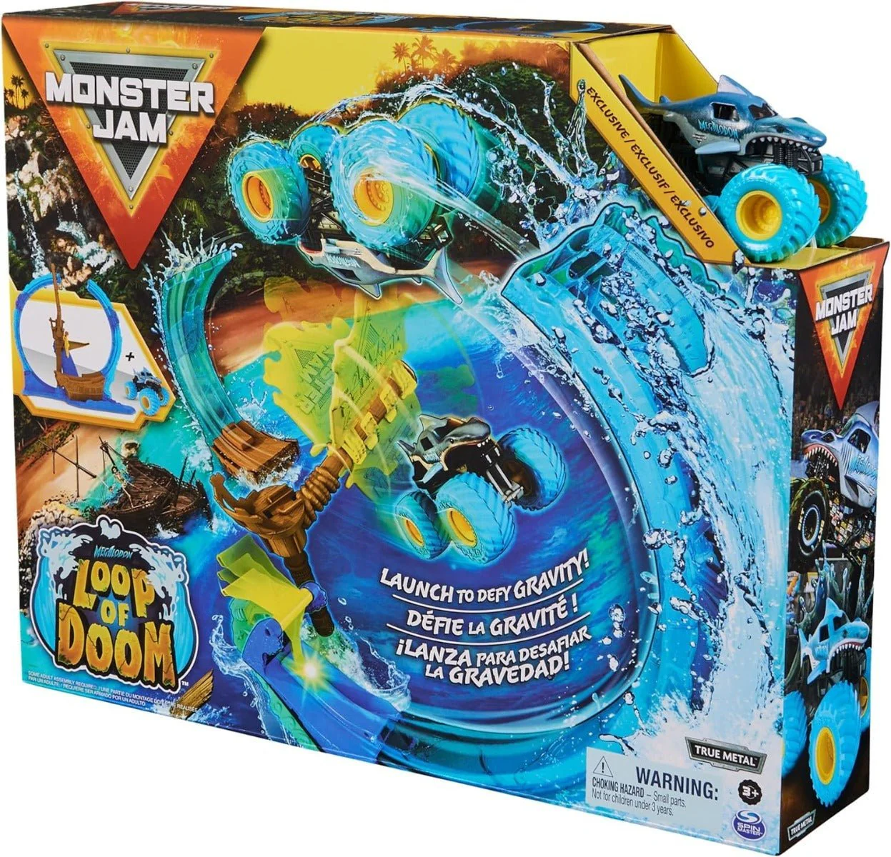 Monster Jam Loop Of Doom Stunt Playset 6070018 - Image 2