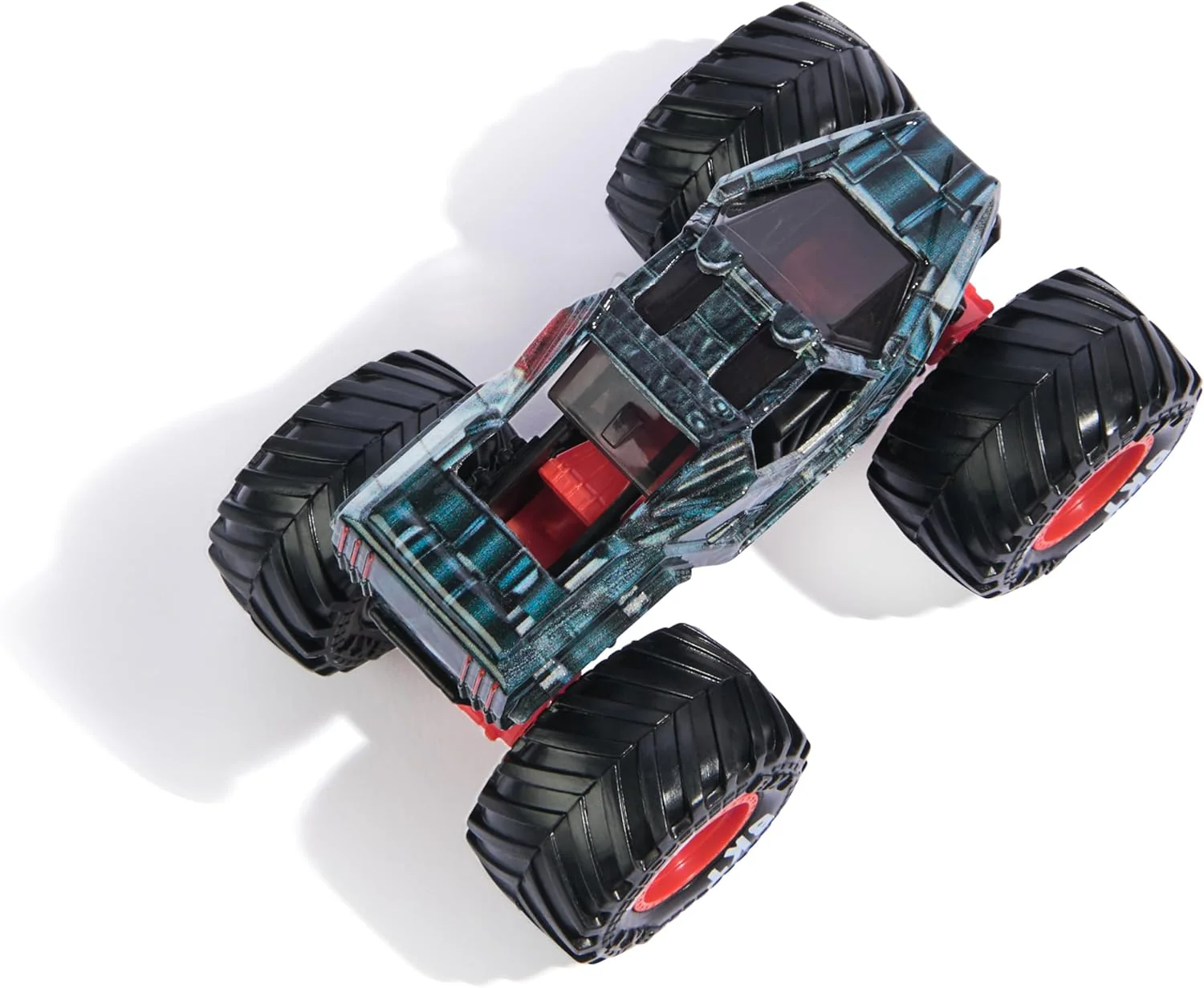 Monster Jam Marvel Vehicles 1:64 Scale 2-Pack Captain America vs Winter Soldier 6071947 - Image 4
