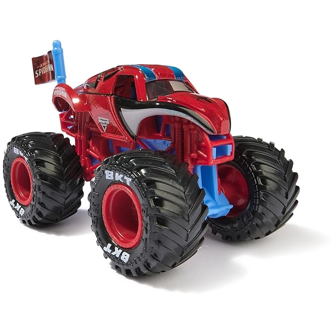 Monster Jam Marvel Vehicles 1:64 Scale Spiderman 6074263