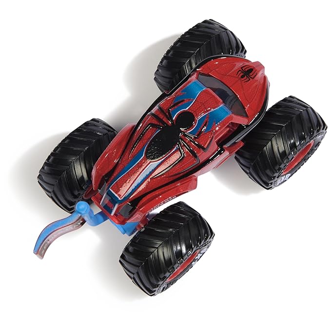 Monster Jam Marvel Vehicles 1:64 Scale Spiderman 6074263 - Image 2
