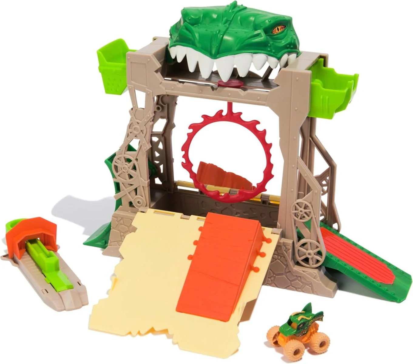 Monster Jam Mini Dungeon Of Doom Transforming Playset