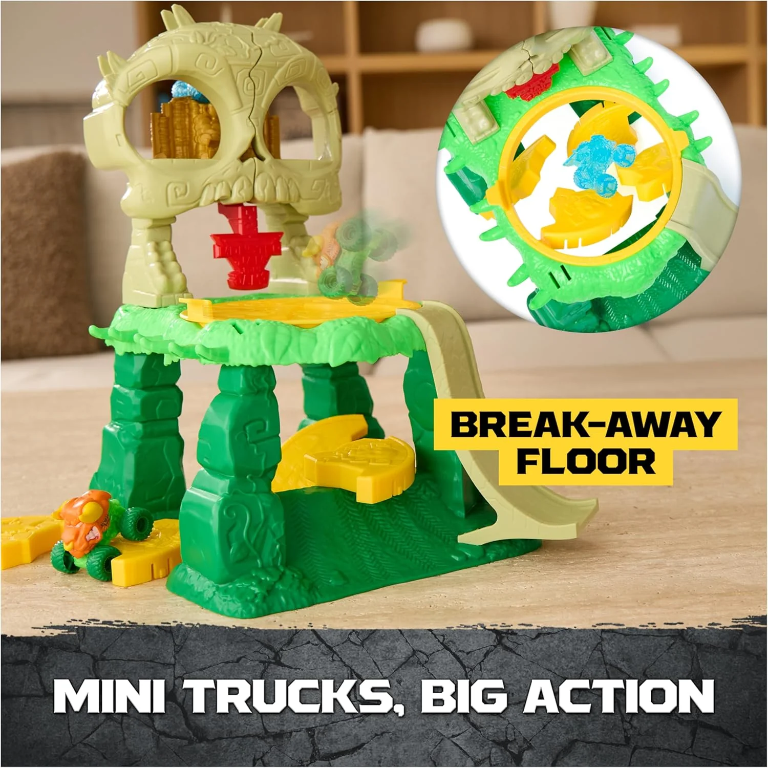 Monster Jam Mini Jams Jungle Playset 6074433 - Image 3