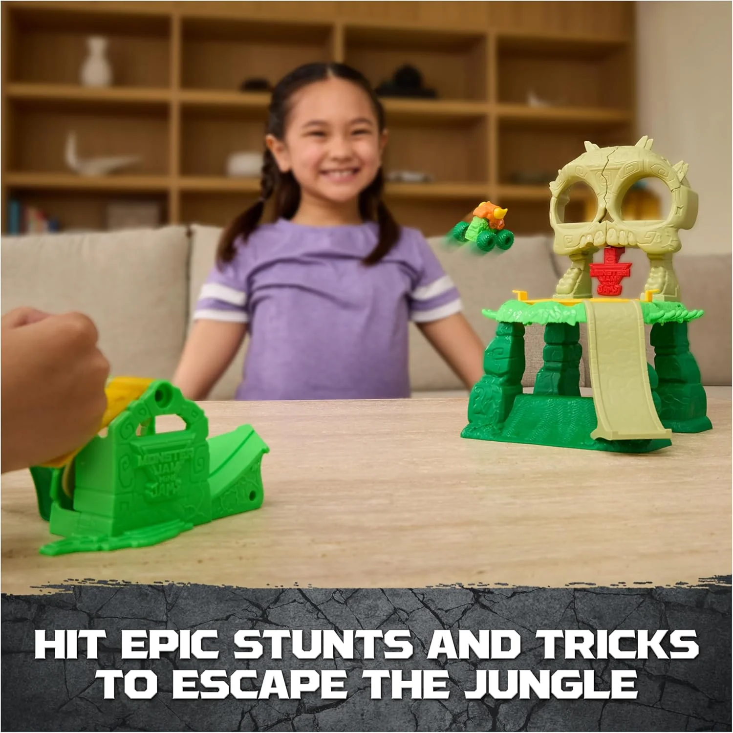 Monster Jam Mini Jams Jungle Playset 6074433 - Image 5