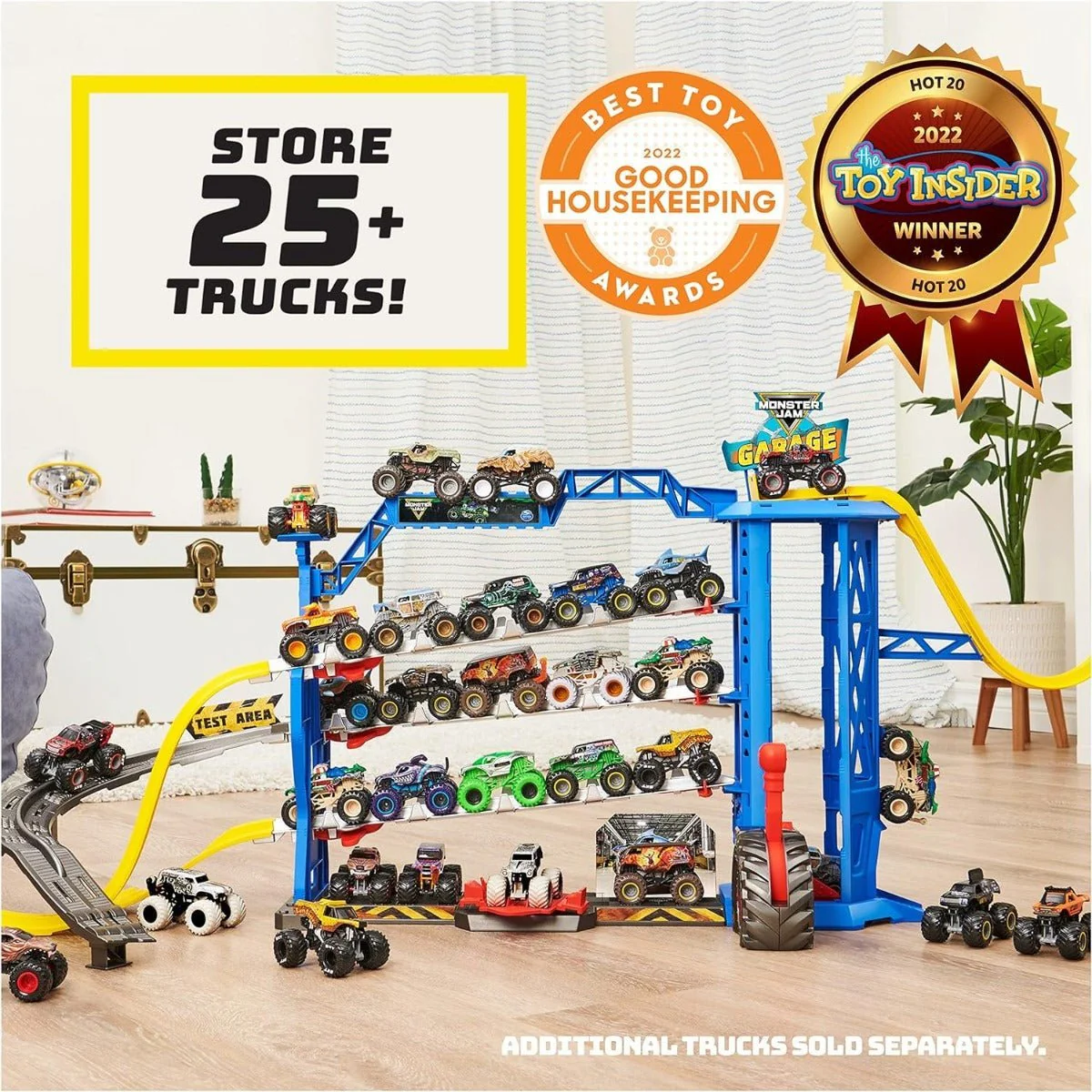 Monster Jam Monster Garage Storage and Playset 1:64 6060879 - Image 2
