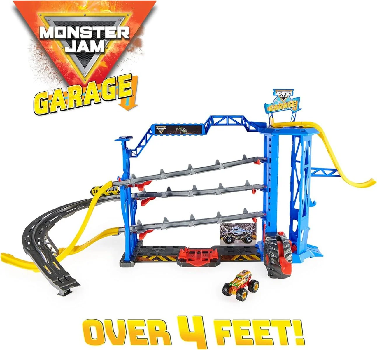 Monster Jam Monster Garage Storage and Playset 1:64 6060879 - Image 4