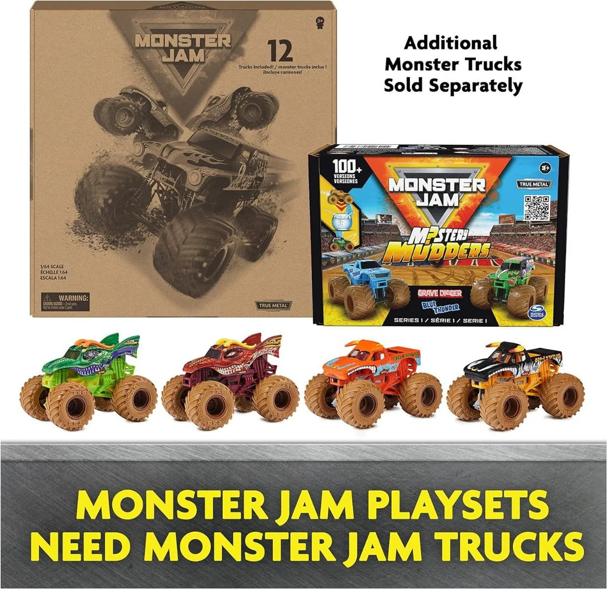 Monster Jam Monster Garage Storage and Playset 1:64 6060879 - Image 8