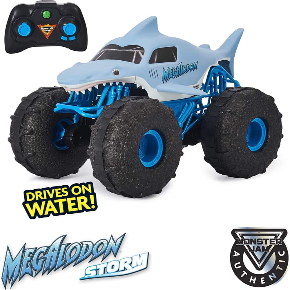 Monster Jam Radio Control 1-15 Megalodon Storm Thrasher Truck 6056227 - Image 4