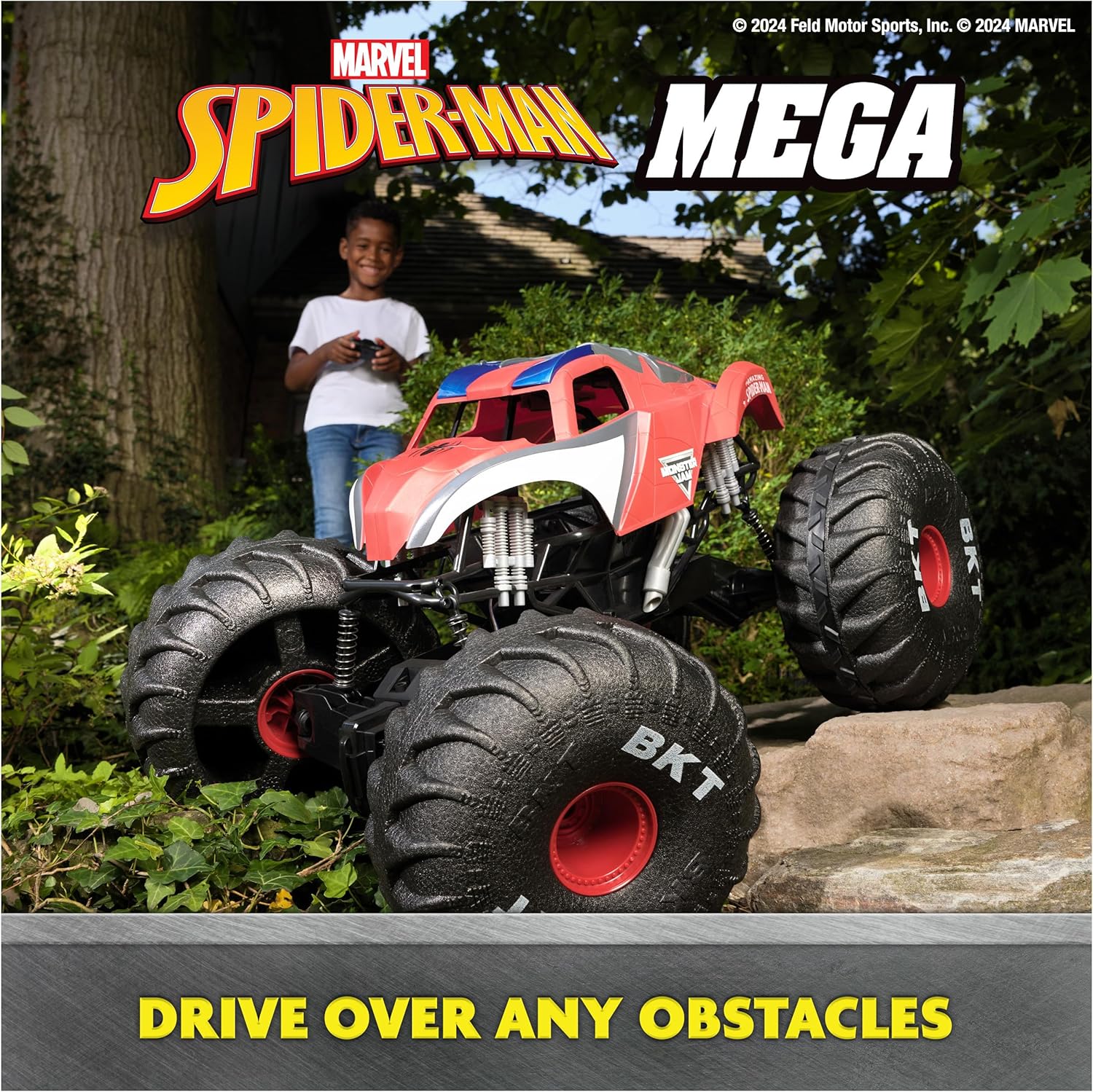 Monster Jam RC Mega Marvel Spiderman 6070554 - Image 6