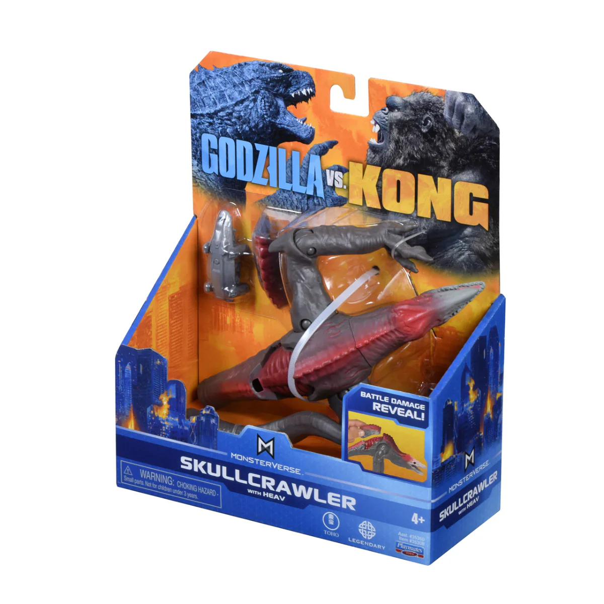 Monsterverse Godzilla vs Kong Skullcrawler with Heav 35308 - Image 3
