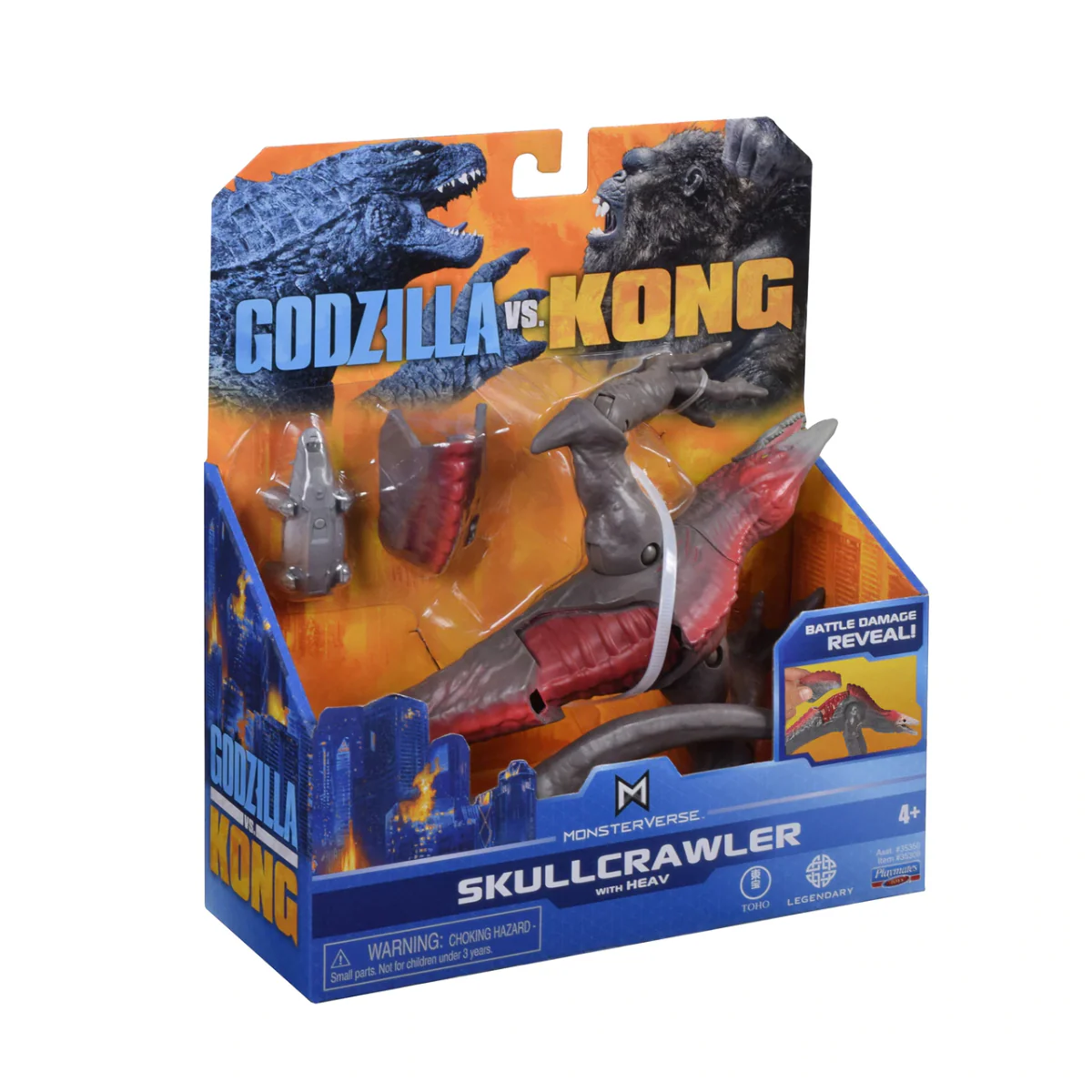 Monsterverse Godzilla vs Kong Skullcrawler with Heav 35308 - Image 4