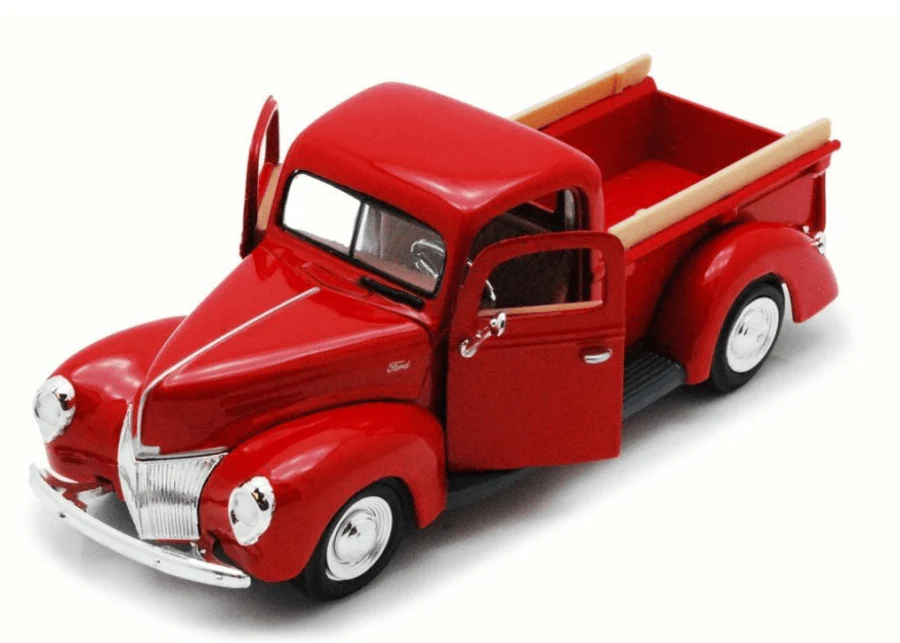 Motor Max 1940 Ford PickUp Red 1:24 Series 73234