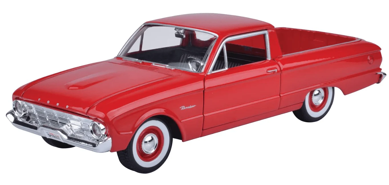 Motor Max 1960 Ford Ranchero Red 1:24 Series 79321