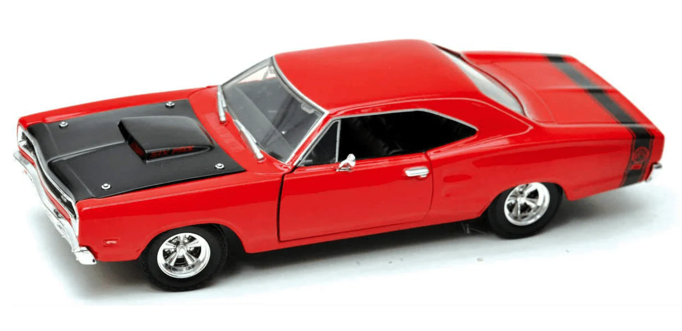Motor Max 1969 Dodge Coronet Super Bee Red 1:24 Series 73315 - Image 2