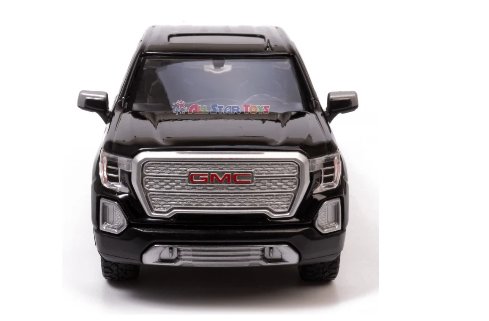 Motor Max 1:27 2019 GMC Sierra 1500 Denali Crew Cab Black 1:24 Series 79362 - Image 3