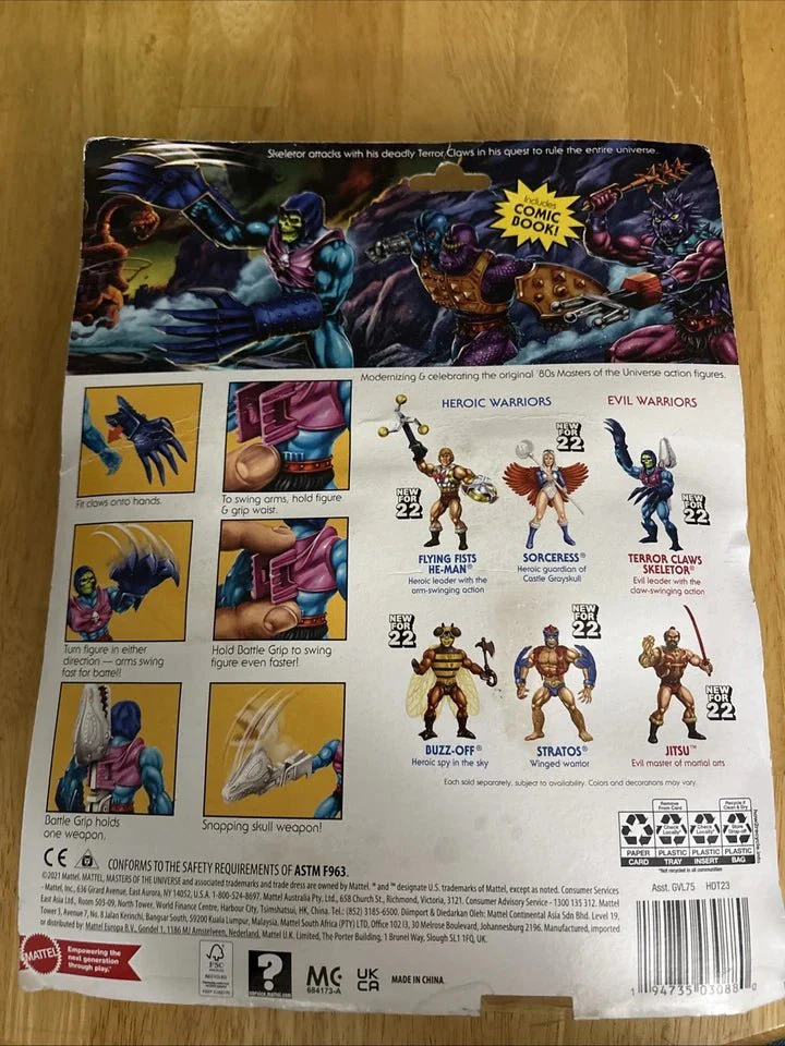 Masters of the Universe Origins Deluxe - Terror Claw Skeletor HDT23/GVL75 - Image 2