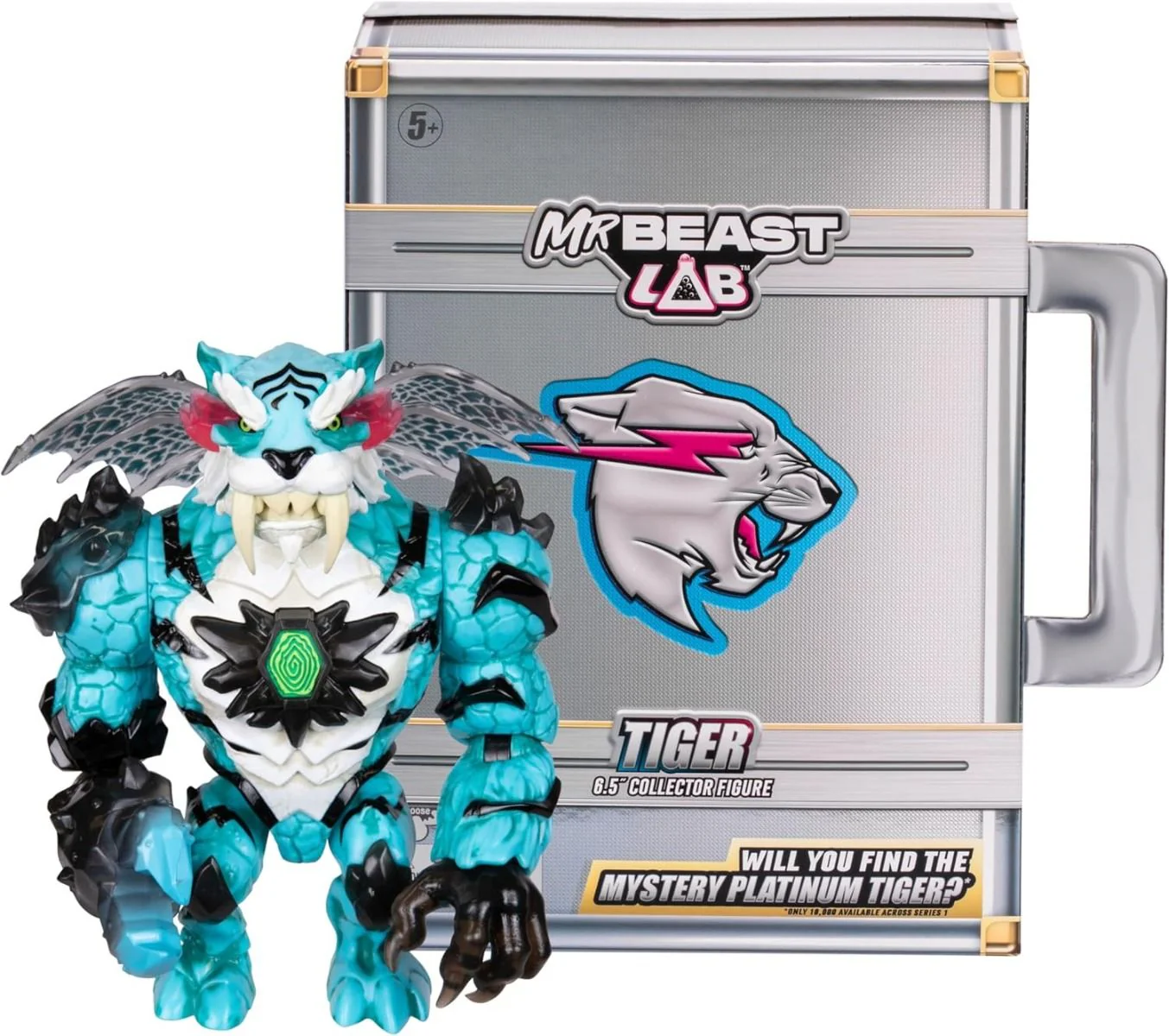 Mrbeast Lab Collector Figure Tiger 24727