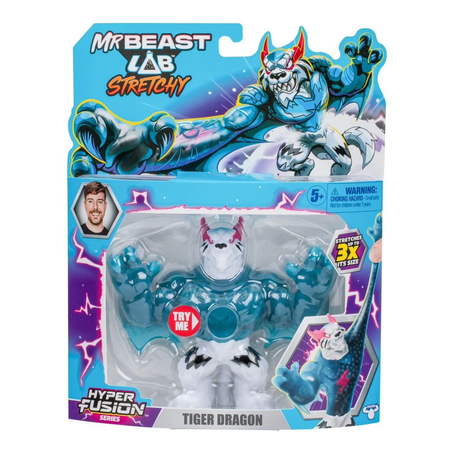 Mrbeast Lab Stretchy Hero Tiger Dragon 24799 - Image 5