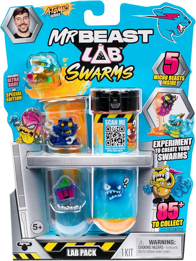 MrBeast Lab Swarms Atomic Series Mystery Figure 5-Pack 24746 - Image 6