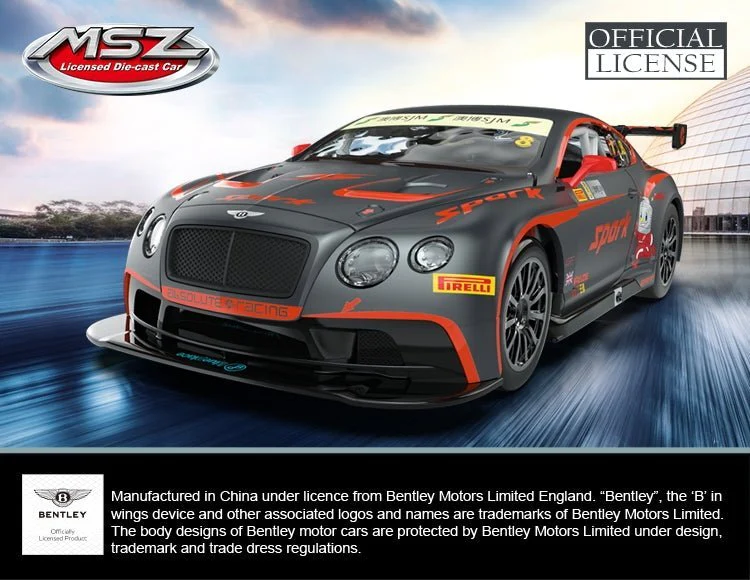 MSZ Bentley Continental GT3 Concept 1:24 68267A - Image 2