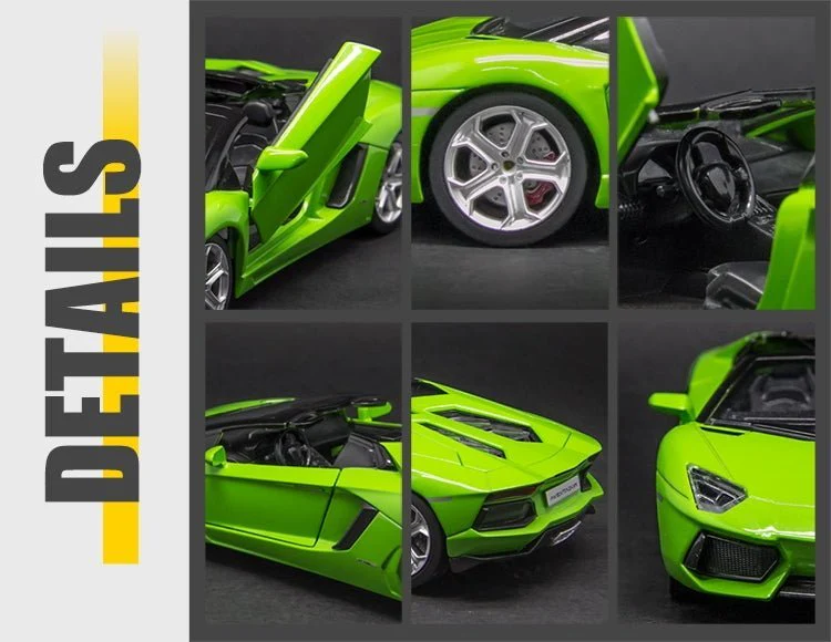 MSZ Lamborghini Aventador Roadster 1:24 68274A - Image 5