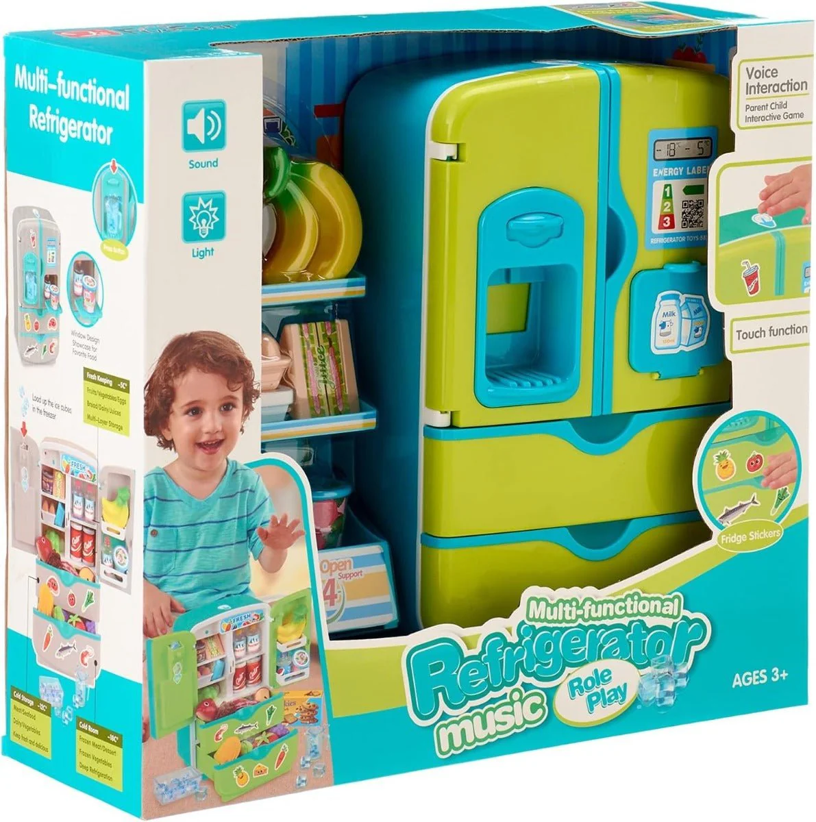 Multi-Functional Refrigerator with Music 35882