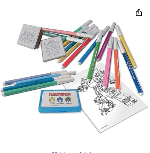 Multiprint Felt Tip Pen Set of Stamps - Transformers 21pcs 86846 - Image 2