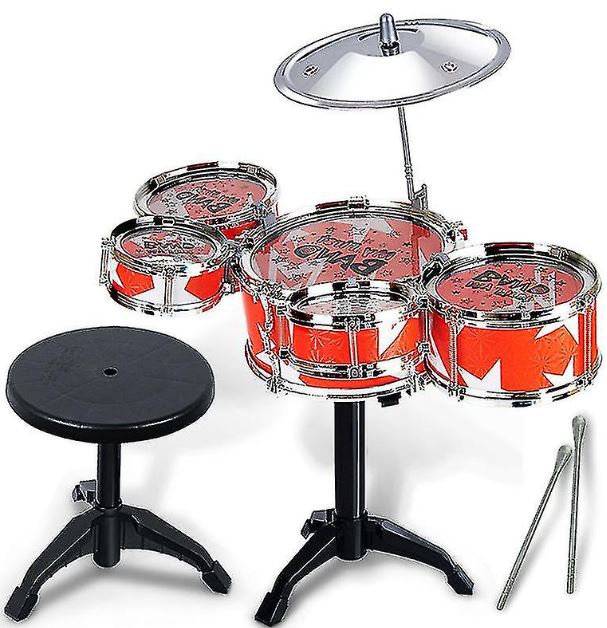 Music Jazz Drum Set - Assorted - Image 2