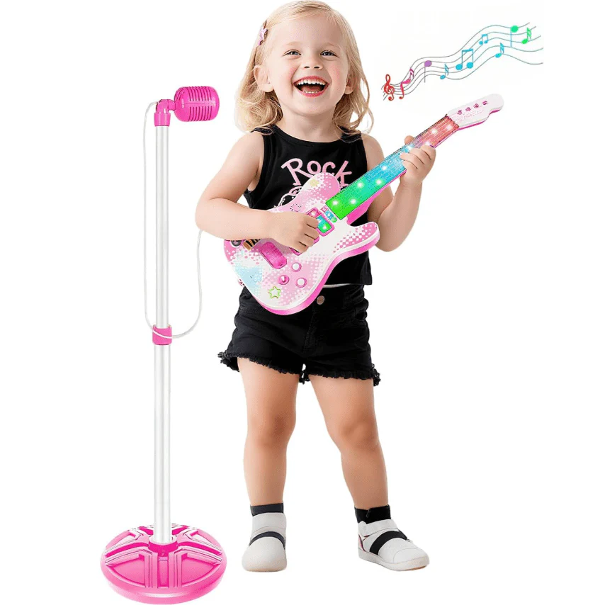 Musical Instruments Guitar with Mic 8818C