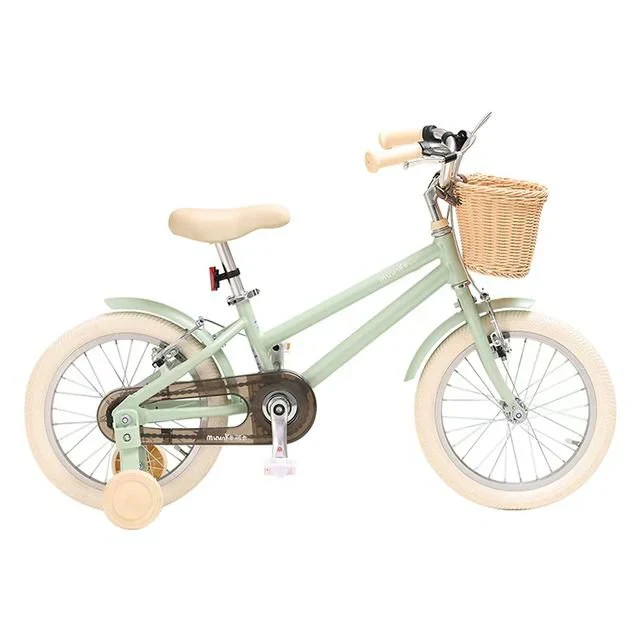 Muunka Bicycle With Basket 20 Inch Green TN24M73