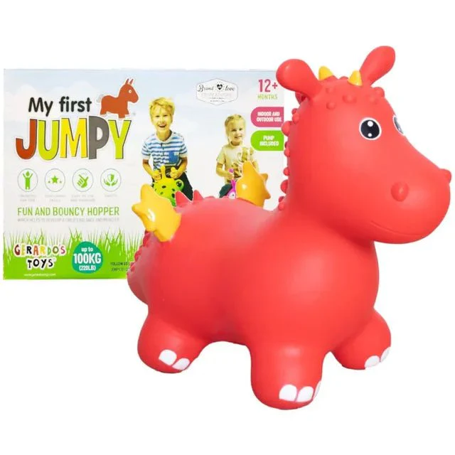 My First Jumpy Dragon Red GT69431 - Image 3