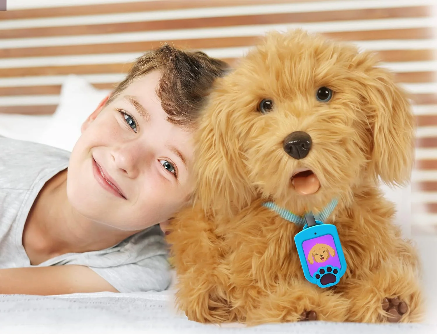 My Fuzzy Friend Moji the Lovable Labradoodle 18207 - Image 7
