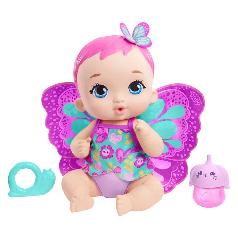 My Garden Baby Feed & Change Baby Butterfly Doll GYP10